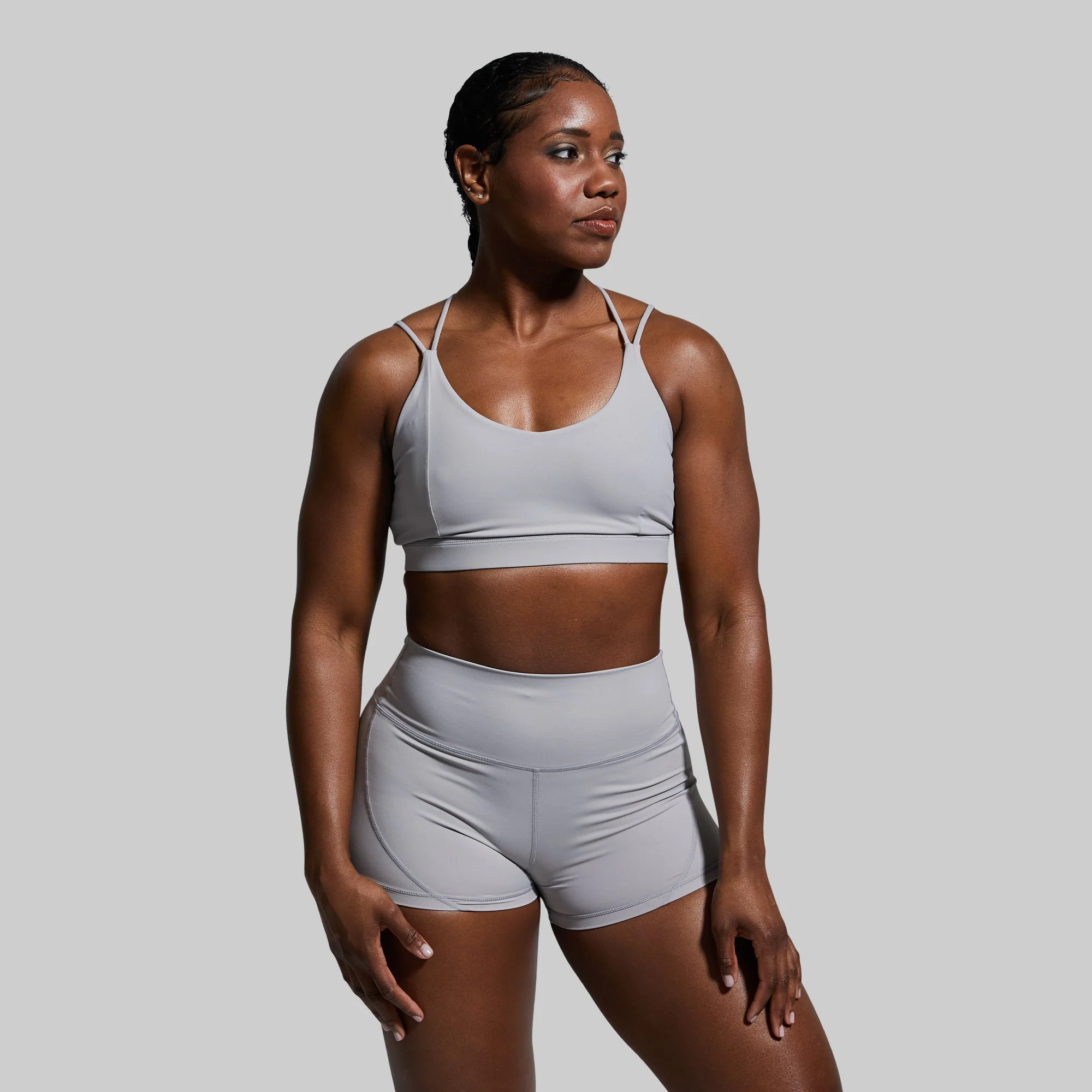 Exhale Sports Bra (Stone) - Image 3