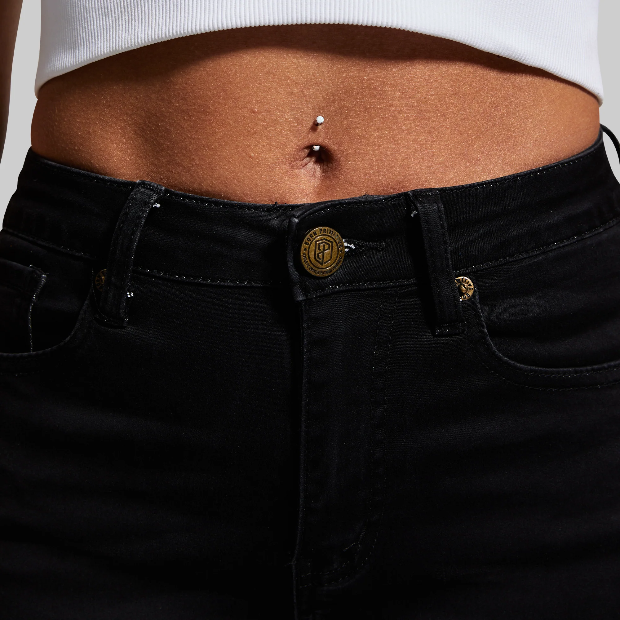 FLEX Stretchy High-Rise Skinny Jean (Black) - Image 7