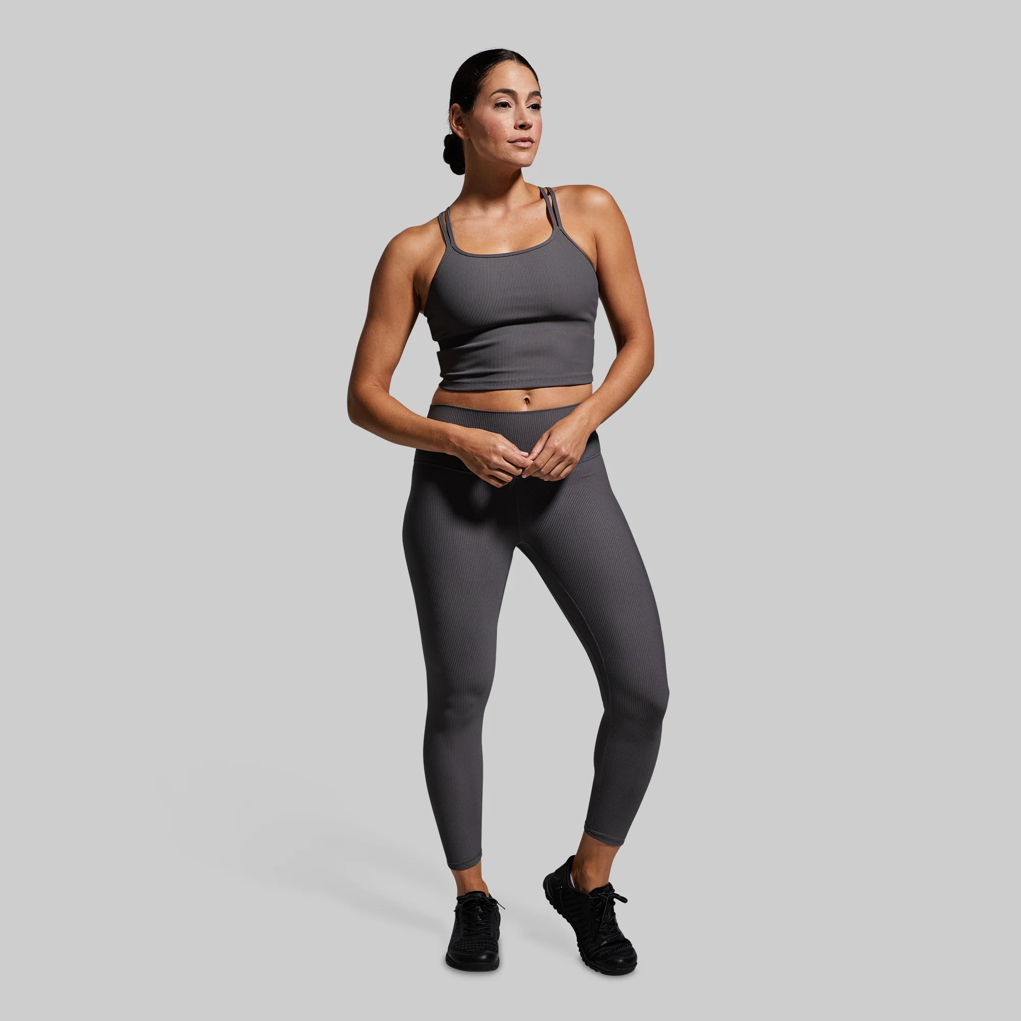 Limitless Sports Bra (Dark Grey) - Image 5