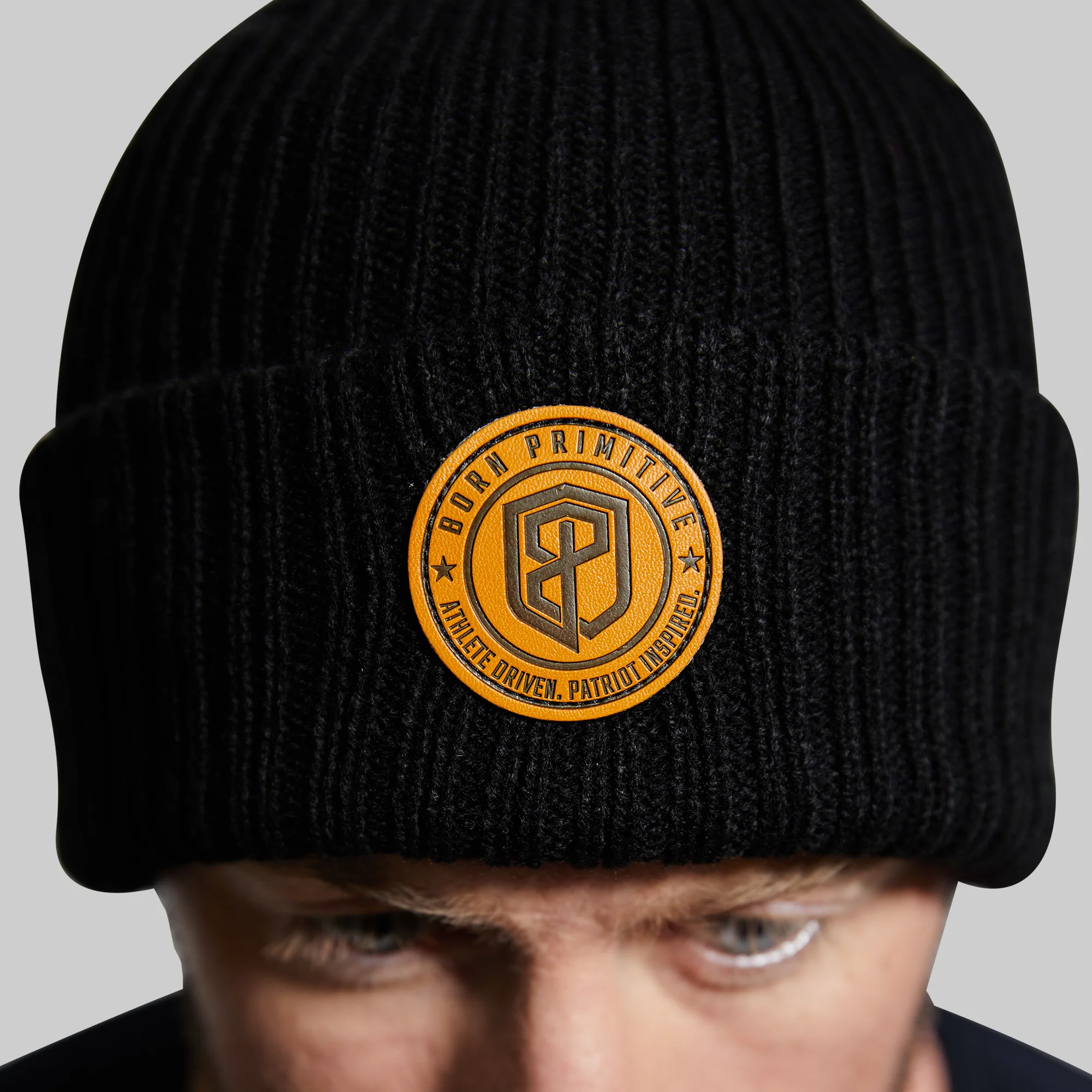 Heritage Knit Beanie (Black) - Image 4