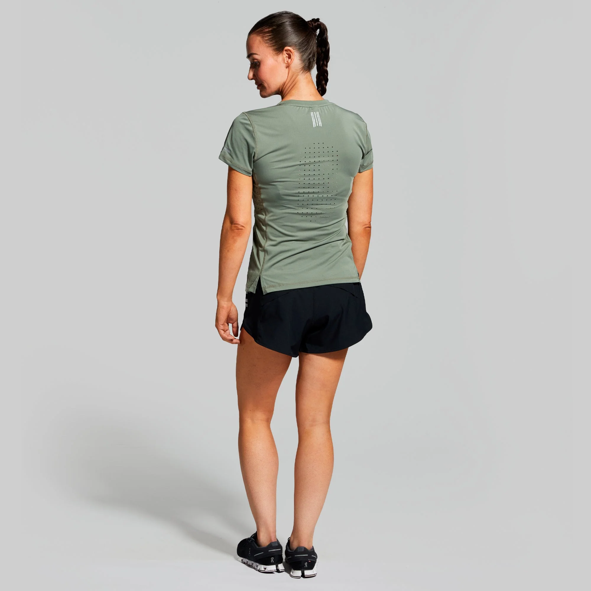 Women's Endurance Short (Black) - Image 7